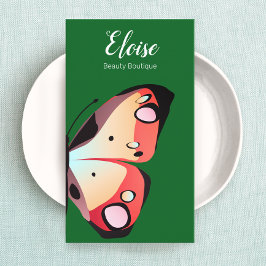 Carte De Visite Beau papillon gras