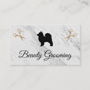 Carte De Visite Beauté Chien Groomer Elite Shears