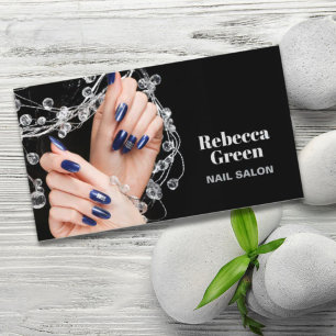 Carte De Visite Beauté moderne Manicuriste Nail Artiste Nail Salon