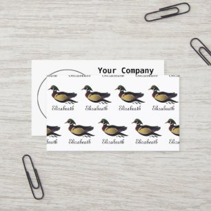 Carte De Visite Beautiful Duck