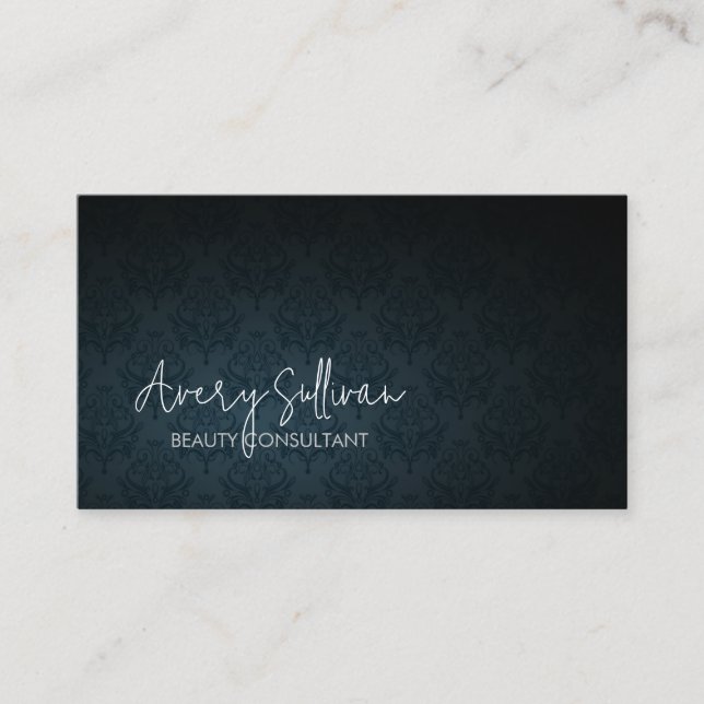 Carte De Visite Beauty Consultant Beauté Beautician (Devant)