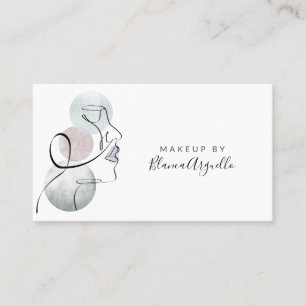 Carte De Visite Beauty Logo Maquillage Artiste Affaires Et Rendez-