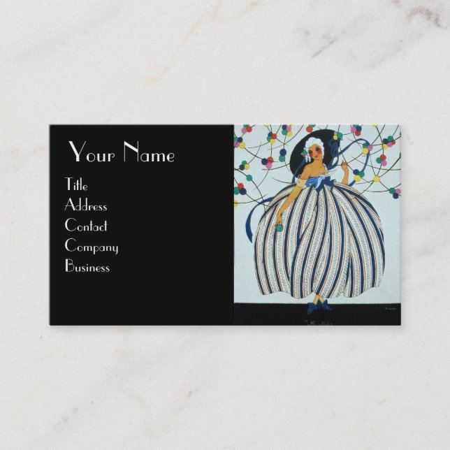 CARTE DE VISITE BEAUTY MODE COSTUME DESIGNER MAKEUP ARTISTE (Devant)