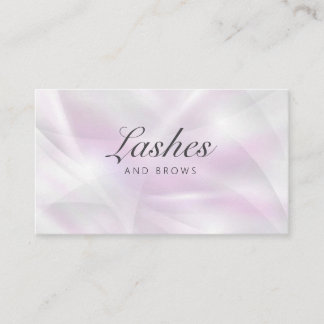 Carte De Visite Beauty Salon Lashes and Brows
