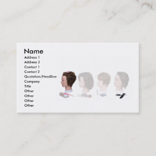 Carte De Visite BeautySchoolHeadsLinedUp, nom, adresse 1, Addr…