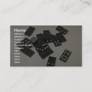 Carte De Visite Beaux dominos