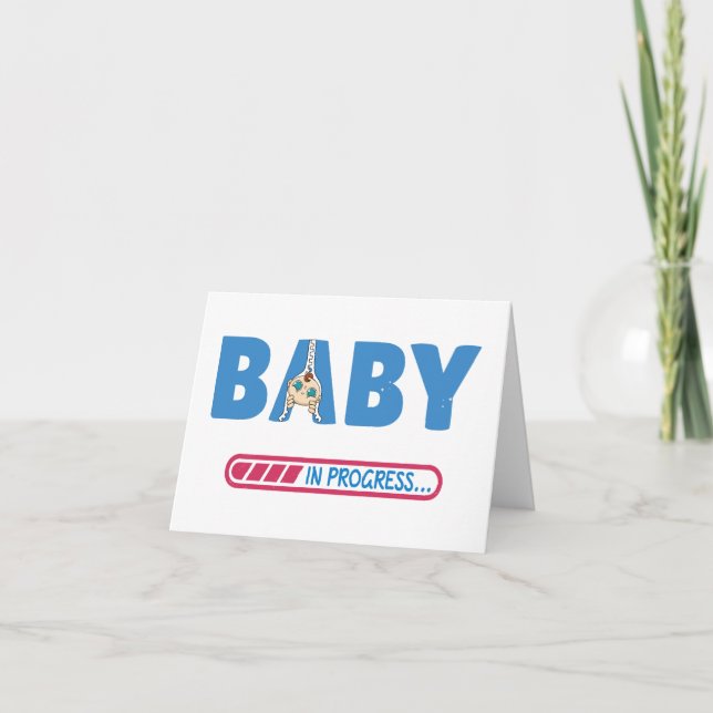Carte de visite bébé en cours (Devant)