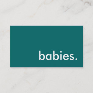 Carte De Visite bébés.