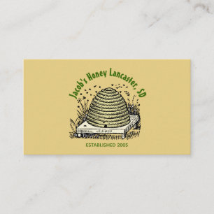 Carte De Visite Beehive Miel clair ambre