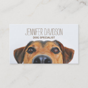 CARTE DE VISITE BEHAVIORIST PERSONNALISÉ DE CHIEN