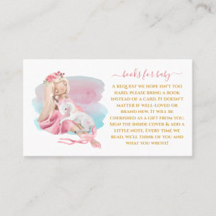 Carte De Visite Belle Ballerina Livres pour Baby Card