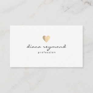 Carte De Visite belle femme professionnelle femmes amour coeur