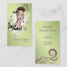 Belle illustration de mode à visage