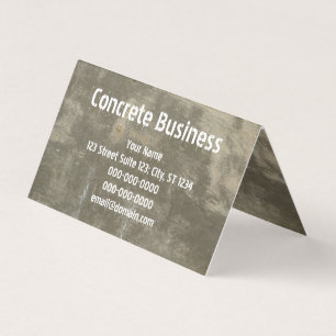 Carte De Visite Béton