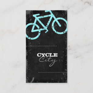 Carte De Visite Béton de ville de cycle de la CHROMATOGRAPHIE
