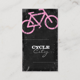Carte De Visite Béton de ville de cycle de la CHROMATOGRAPHIE