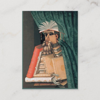 Carte De Visite Bibliothécaire, auteur, chercheur - bilatéral