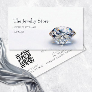 Carte De Visite Bijouterie Joaillerie Luxe Diamants