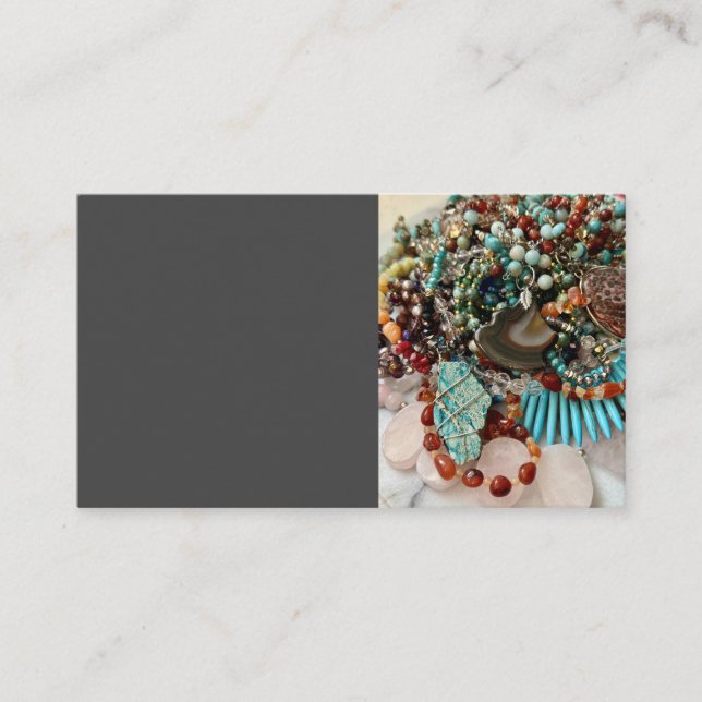 Carte De Visite Bijoux artisanaux (Devant)