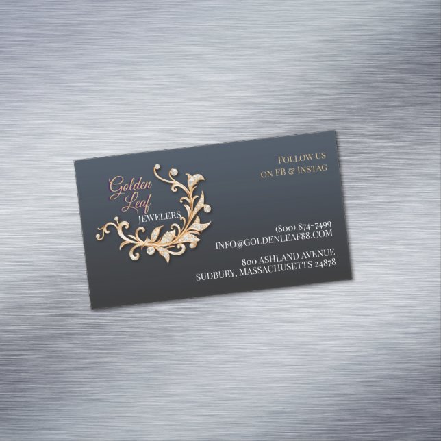 Carte de visite bijoux fins (In Situ)