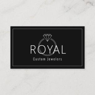 Carte De Visite Bijoux sur mesure, Réparation de bijoux, Boutique,