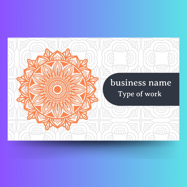 Carte De Visite Bilingual English and Spanish Business Cards (Créateur téléchargé)