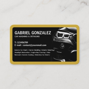 Carte de visite bilingue pour la préparation autom