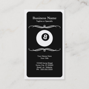 Carte De Visite billards de mod