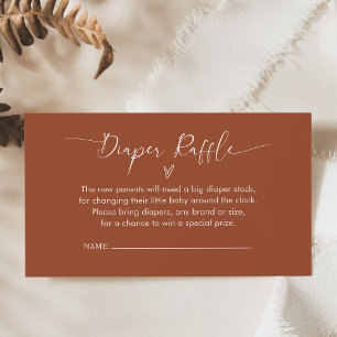 Carte De Visite Billet simple roulette rousse