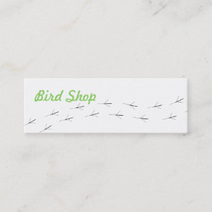 Carte de visite Bird Shop