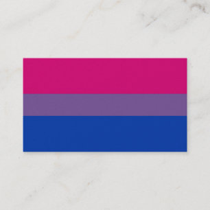 Carte de visite bisexuel de BiNet Etats-Unis