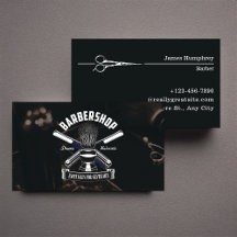 Black Modern Classic Hair Styliste Barbershop