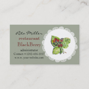 Carte De Visite BlackBerry
