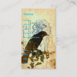 Carte De Visite Blackbird 2