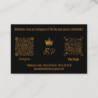 Carte de Visite BLALCK PLANTEUR V1