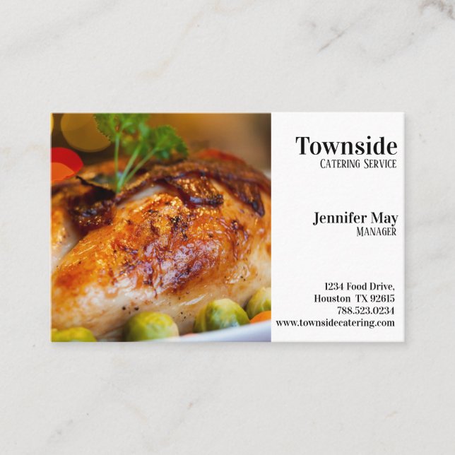 Carte de visite blanc (Devant)