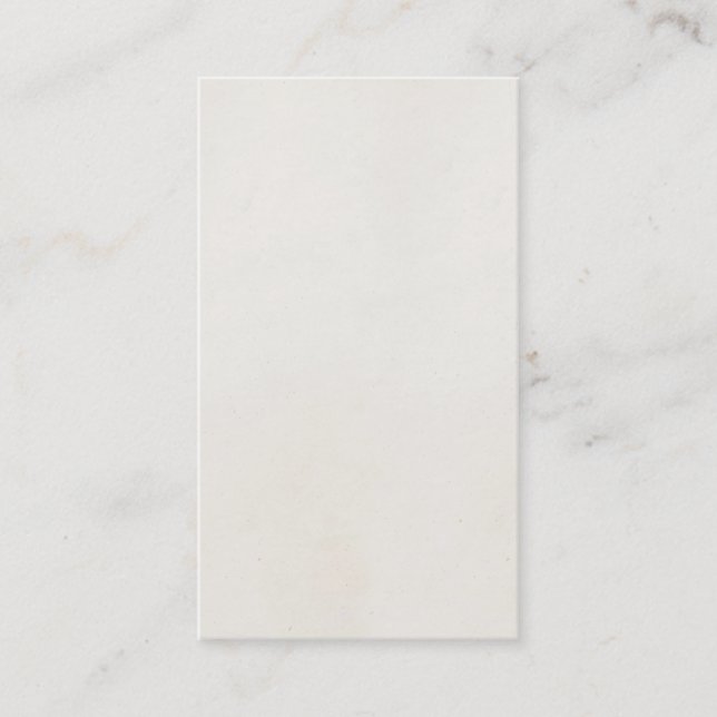 Carte De Visite Blanc de papier antique de modèle de 1850s (Devant)