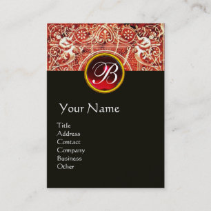 CARTE DE VISITE BLANC ROUGE FLORAUX NOIR ET ÉPAULES