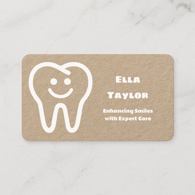 Carte De Visite Blanchir Smile Dental Premium (Devant)