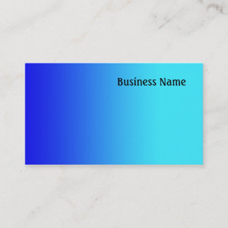 Carte De Visite Bleu