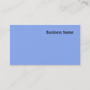 Carte De Visite Bleu