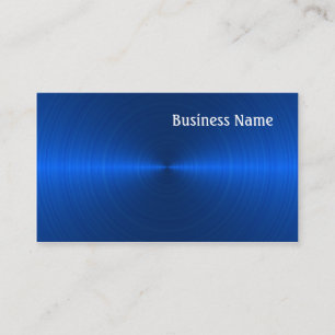 Carte De Visite Bleu