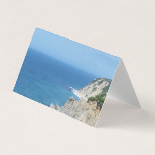 Carte De Visite Block Island Bluffs - Block Island, Rhode Island