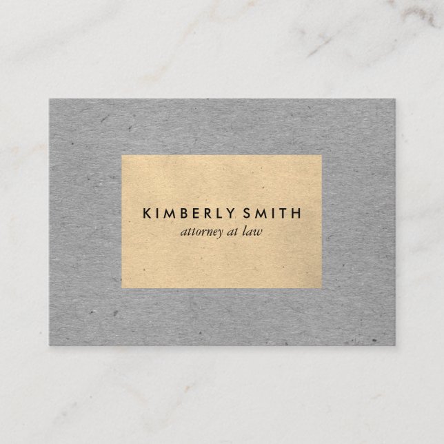 Carte De Visite Blocs de couleur à deux tons (Devant)