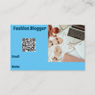 Carte de visite blogueur