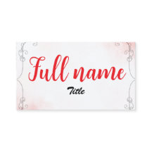 Carte de visite Blossom
