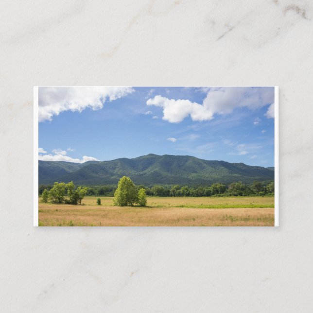 Carte De Visite Blue Ridge Parkway - Cades Cove (Devant)