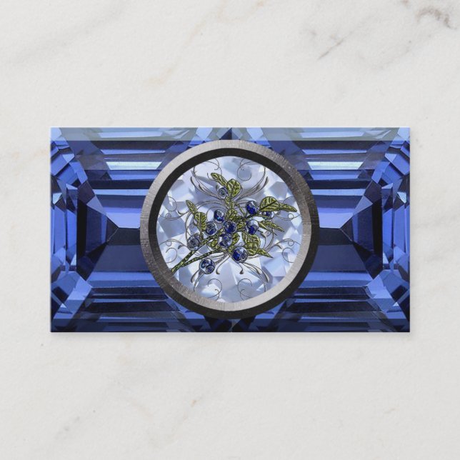 Carte De Visite Blueberry (Devant)