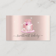 Blush Rose Parties scintillant Foil Cake boulanger
