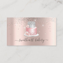 Blush Rose Parties scintillant Foil Cake boulanger